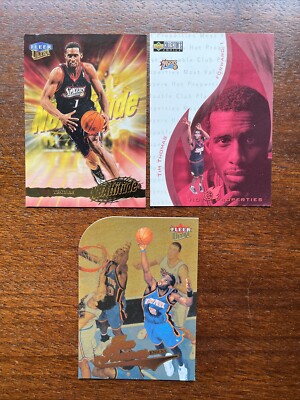 (3) Tim Thomas Lot Fleer Ultra Gold Medallion NBAttitude UD Hot Properties