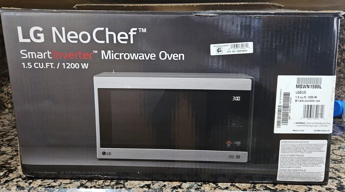 Lg microwave neochef 1.5 deals