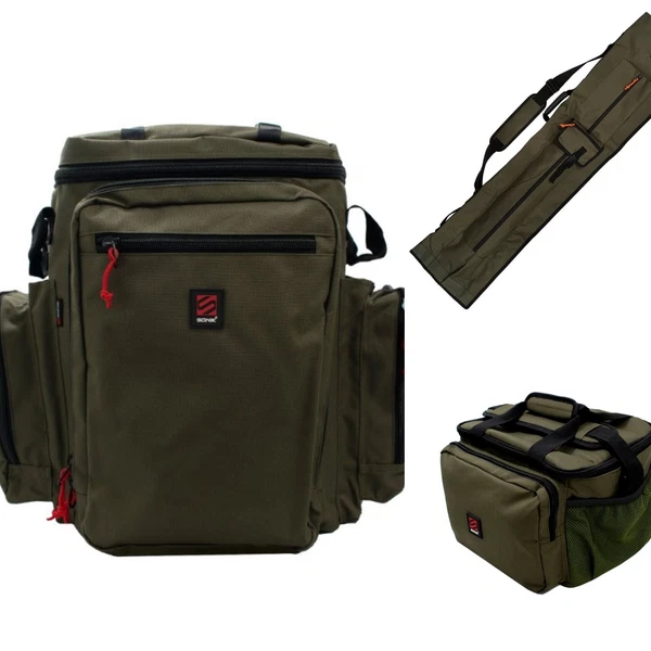 Sonik Carp Luggage Range - Cool Bag, Rucksack, Carp Quiver Options
