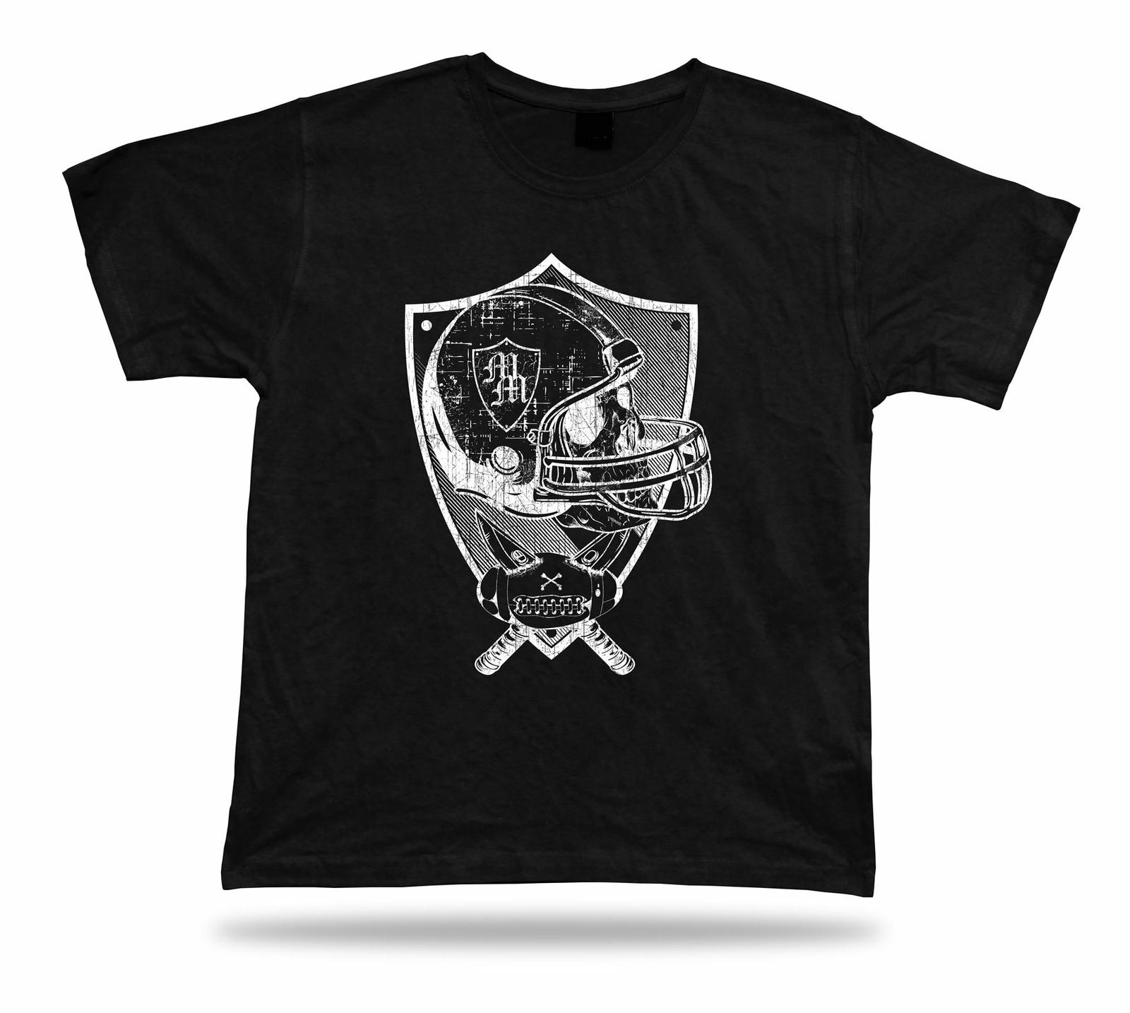 Undead Football Rugby Player Skull Head unique design special birthday present