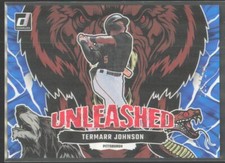 2023 Panini Donruss Unleashed Blue Termarr Johnson /249 #U1
