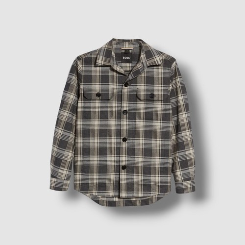 Chemise à Carreaux Hugo Boss Manches Courtes - Taille L (43-17) - Excellent état - Occasion