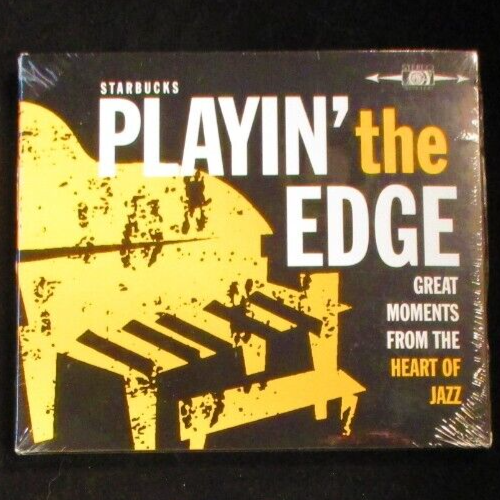 Playin' The Edge, Various Artists, CD, SEALED, 1999, STARBUCKS Coffee - Foto 2 di 3