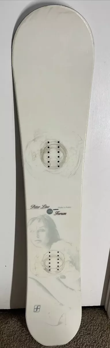 Forum Peter Line Pro Model 154 Snowboard “lady In heels” Rare Deck