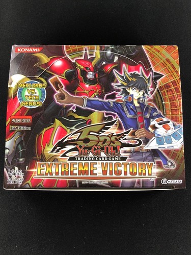 YUGIOH 2011 1ST EXTREME VICTORY - USED EMPTY BOOSTER BOX