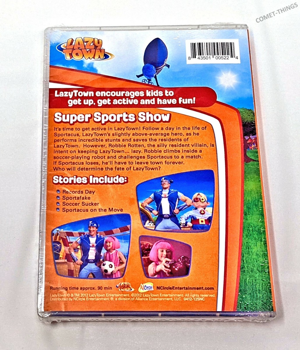 LazyTown : Super Sports Show (DVD, 2012) NEW & SEALED