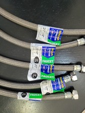 BrassCraft Lot 5 Faucet Connector 1/2" Fip To Faucet 3/8" Comp To Valve 20"