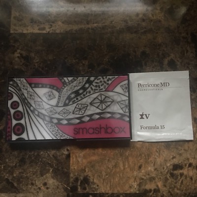 SMASHBOX DRAWN IN DECKED OUT Highlighting Powder Palette&perricone Md