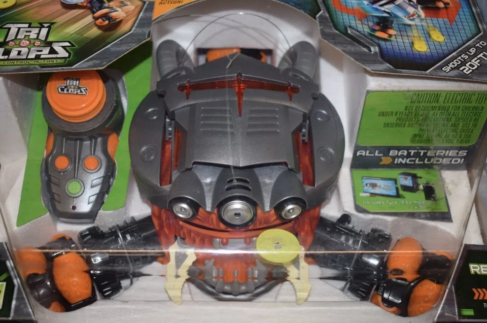 Mattel Tyco Tri Clops Orange Radio Control Mutant Vehicle Transform Toy 2007 NIB - Image 2 of 4