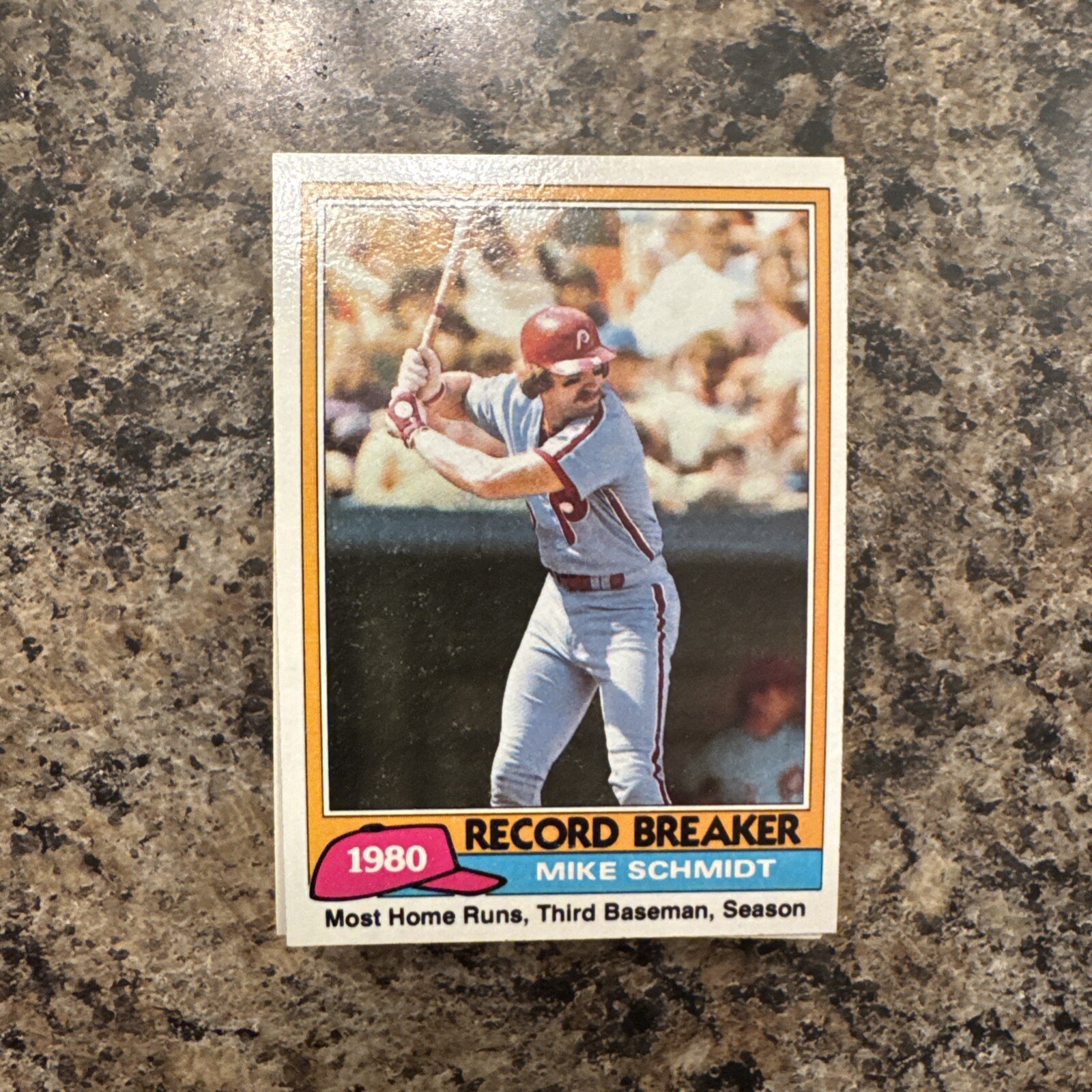 1981 Topps #206 Mike Schmidt Free Shipping