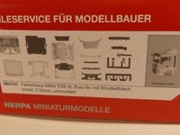 1/87 Herpa Fahrerhaus Man Tgx Xl Euro 6C Mit Windleitblech 2 StüCk 084741