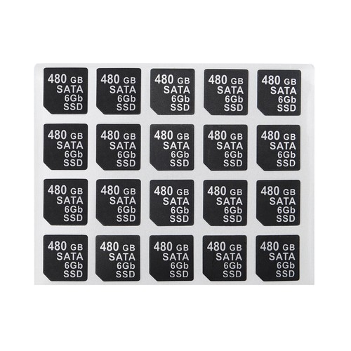 LOT OF 20 Capacity Sticker FOR DELL DXD9H X7K8W 14gen hard disk tray Caddy - Picture 42 of 58