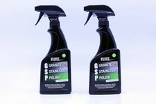 FLITZ Granite Stainless Polish & Protectant GSP52806 (2 Pack)