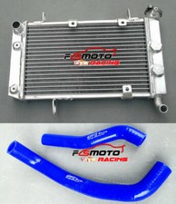 Aluminum Radiator + BLUE Hose for SUZUKI LTZ400 KFX400 DVX400 2003-2008 2004 05