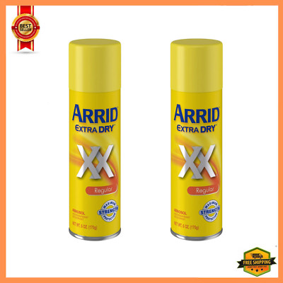 (Pack Of 2) Arrid XX Extra Dry Aerosol Antiperspirant Deodorant, Protecting, 6oz