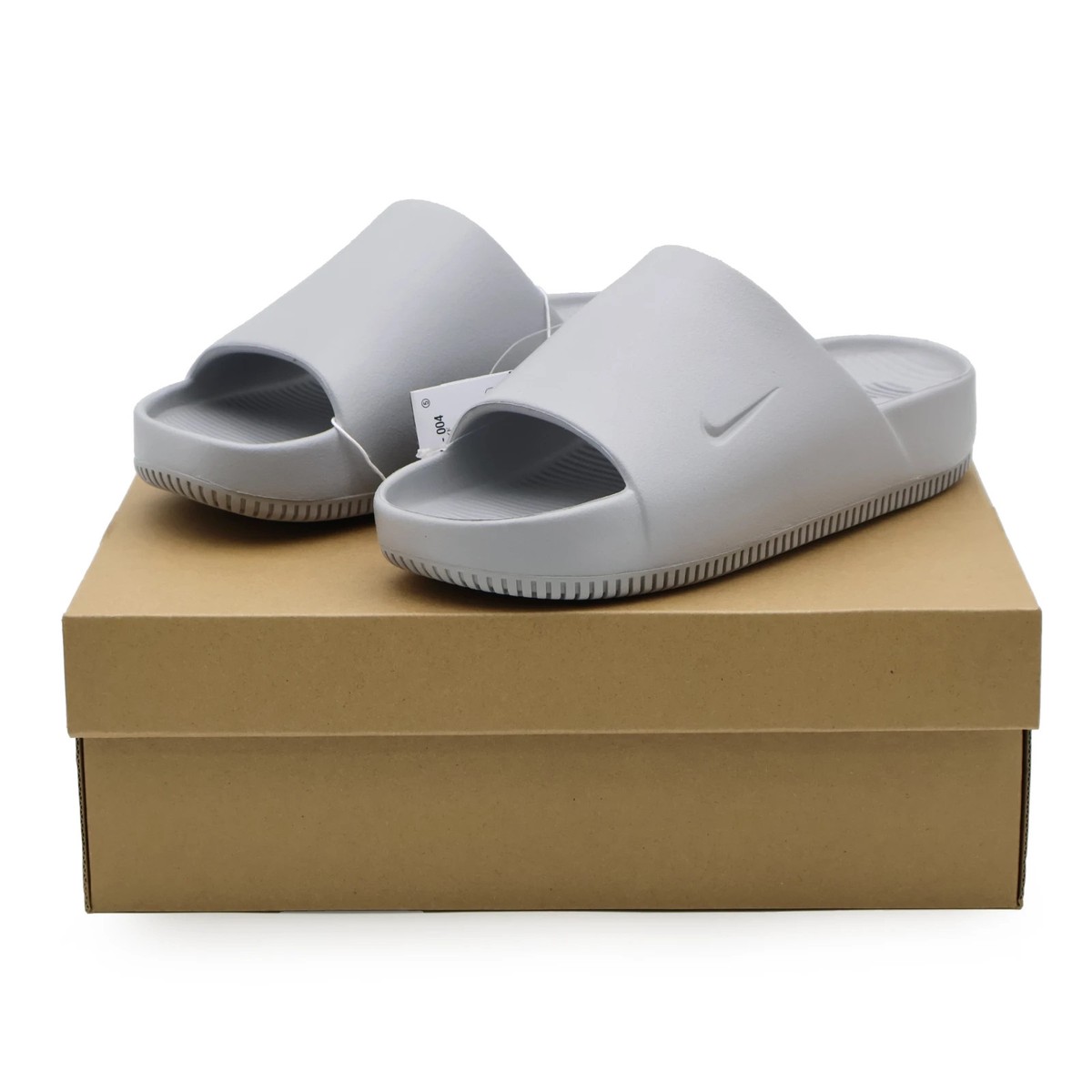 FD4116-004 Nike Calm Slide Wolf Grey Photon Dust Wolf Grey  display picture 2