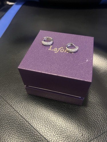 Lafonn Huggie Hoop Earrings