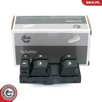 Fahrerseitig Esen SKV 37SKV471 Schalter, Fensterheber FüR Audi