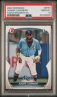 PSA 10 2023 Bowman Junior Caminero 1st Paper Prospects #BP61 Rays GEM MINT