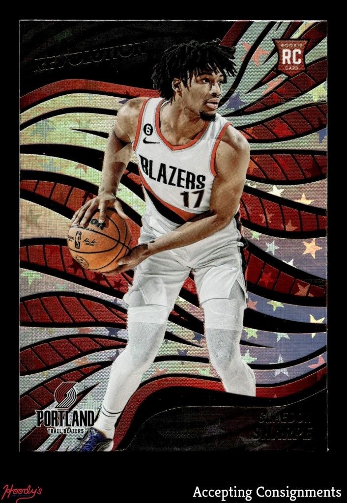 2022-23 Panini Revolution Astro #127 Shaedon Sharpe RC ROOKIE Blazers