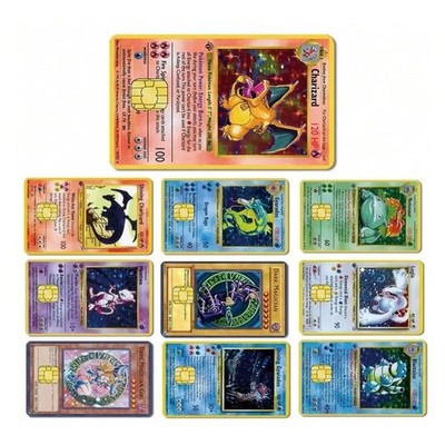 Credit Debit Card Glurak Charizard Skin Bankkarte Kreditkarte Aufkleber Pokemon