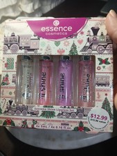 essence Extreme Shine Volume Lipgloss Set 4x 0.16 fl oz Clear Pink Purple Rose