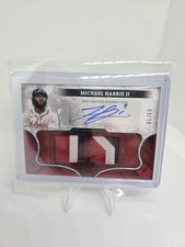 2025 Topps Tier One - Auto Tier One Relics Michael Harris II 09/10 Braves