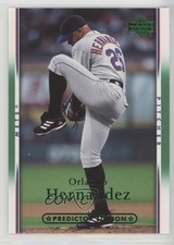 2007 Upper Deck Predictor Edition Green Orlando Hernandez #384 fm0