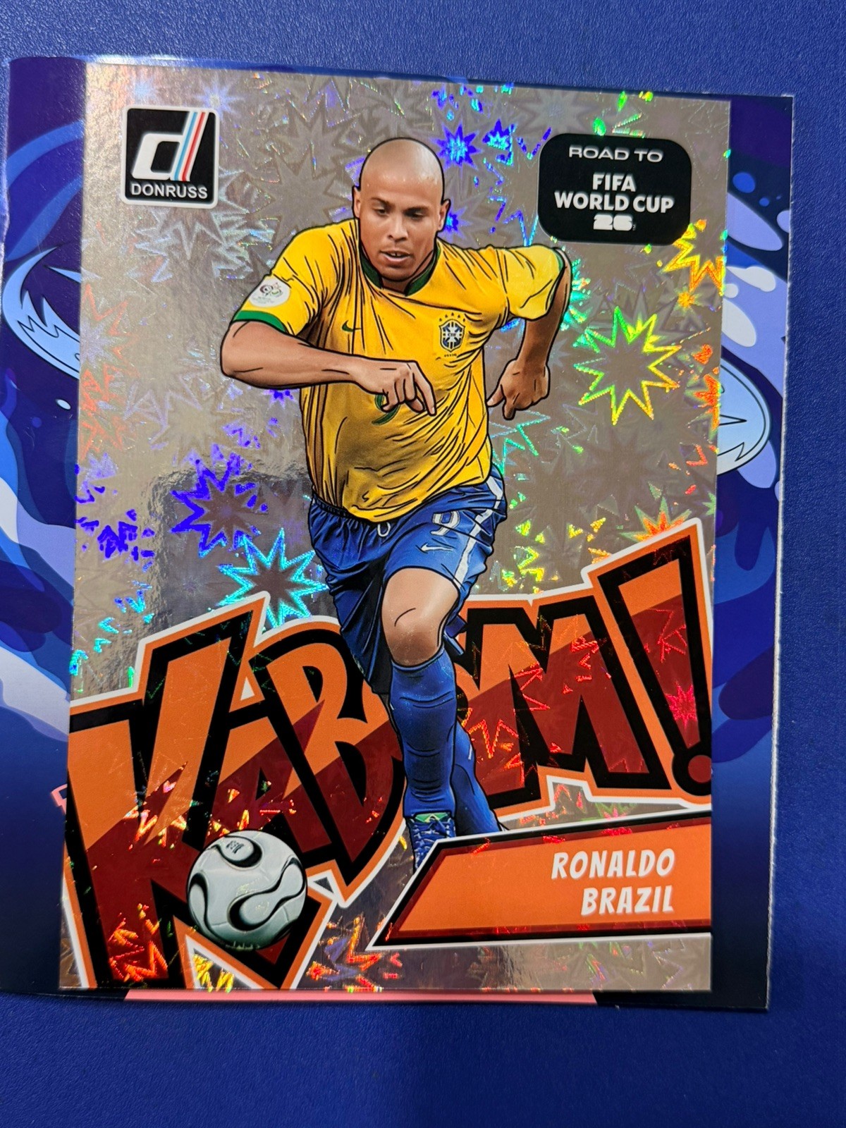 Panini 2025-26 Donruss Road to FIFA World Cup 26 Kaboom Jumbo #20 Ronaldo Brazil