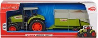 Dickie Farm. Traktor Claas Ares Z Przyczepą Dickie Toys