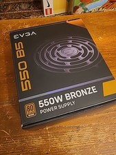 EVGA 220-B5-0550-V1 Fully Modular Power Supply, 550W - Black 80 Plus BRONZE