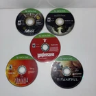 Microsoft  Xbox One Lot of 5 Discs Only FANTASIA TITANFALL WOLFENSTEIN FALLOUT 4