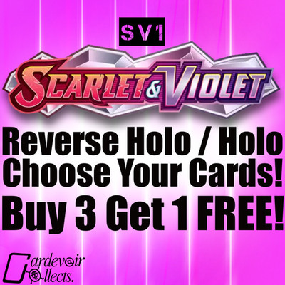 Pokemon: Scarlet and Violet Base Set - Reverse Holo / Holo *CHOOSE*