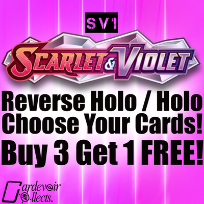Pokemon: Scarlet and Violet Base Set - Reverse Holo / Holo *CHOOSE