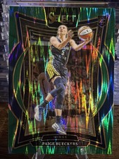 2025 Panini Select WNBA PAIGE BUECKERS RC Rookie #25 Concourse GREEN FLASH PRIZM