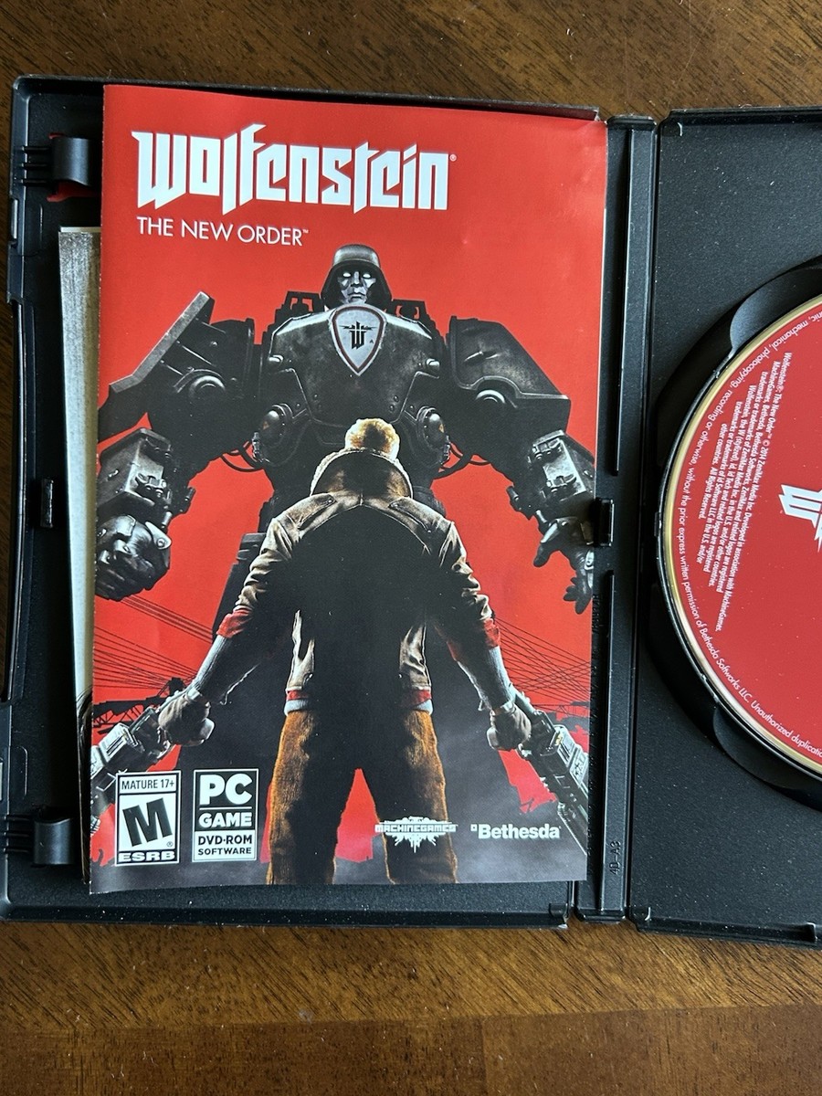 Wolfenstein The New Order PC Game DVD-ROM (4 Discs) Bethesda | eBay