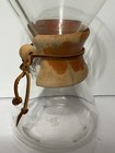 Vintage PYREX CHEMEX Coffee Maker 9.5” Pyrex Glass Pour Over 8 Cup Green Stamp — photo 9