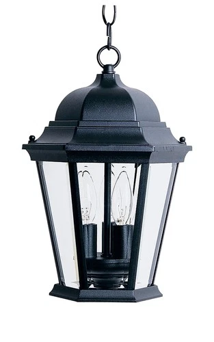 Maxim Lighting 1009BK Westlake 3-Light 14" Outdoor Hanging Light in Black - Picture 2 of 2