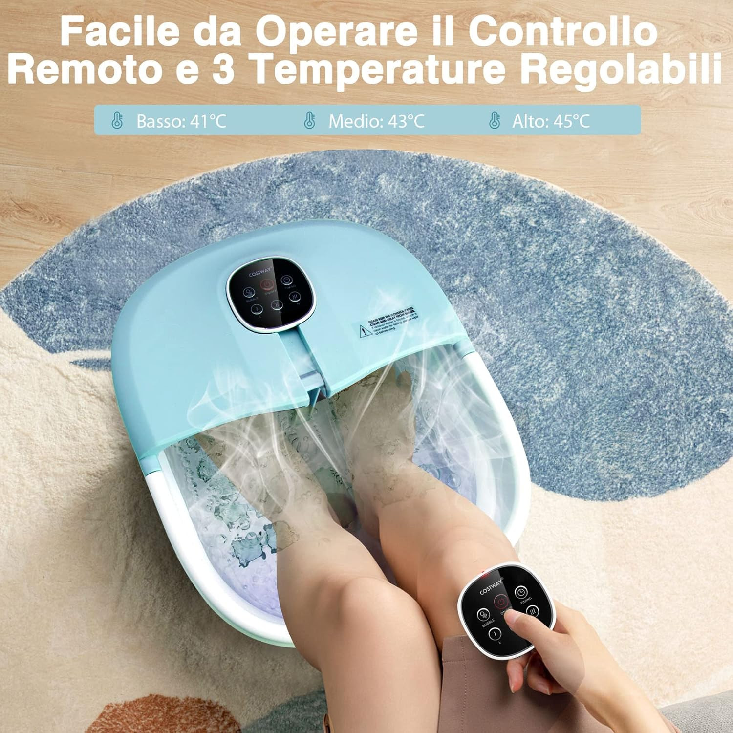 Pediluvio Elettrico Pieghevole Deluxe | La Tua Spa Personale a Casa - 4