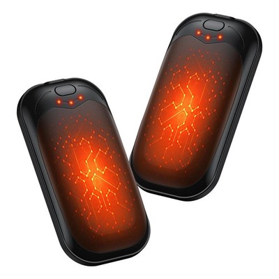 Hand Warmers Rechargeable 2 Pack, Electric Hand Warmer Reusable 3 Levels Heat...