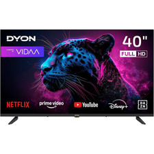 DYON Movie Smart 40 VX-2 Fernseher 40 Zoll Full HD Smart TV LED WLAN Schwarz