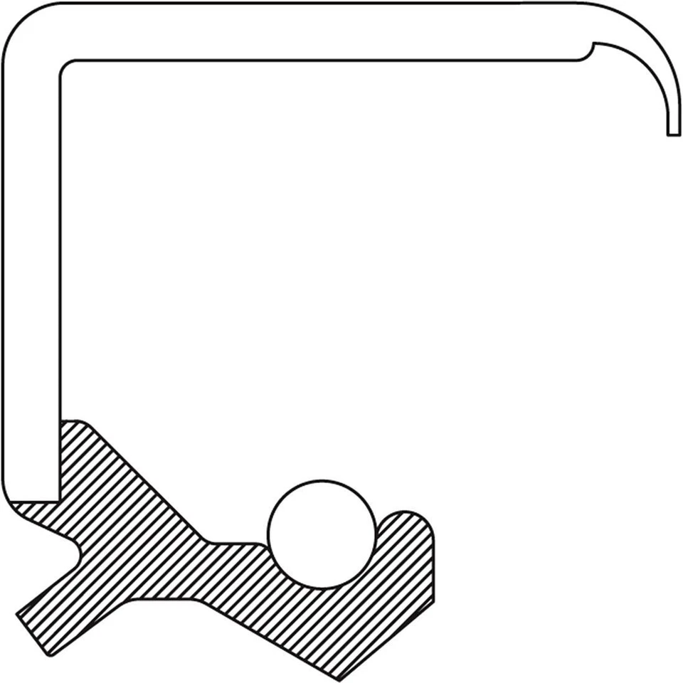 Sello de eje de salida de transmisión manual nacional para Ford F1 1948 1949 1950-1952 Foto 3 de 4