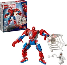 LEGO (2025) Marvel: 107pc SPIDER-MAN MECH vs. ANTI-VENOM Building Set #76308
