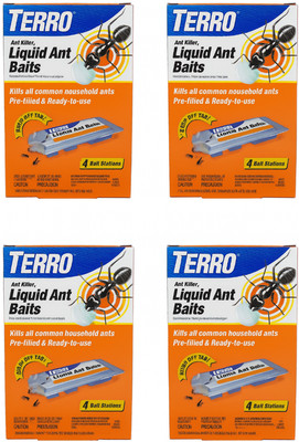 Terro T324B Liquid Ant II Killer Baits   4 Packs (16 Total Bait Stations)