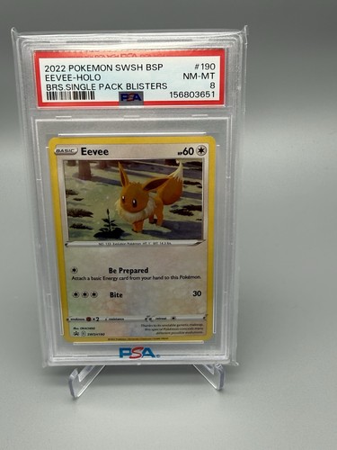 Eevee graded PSA 8 for sale on eBay