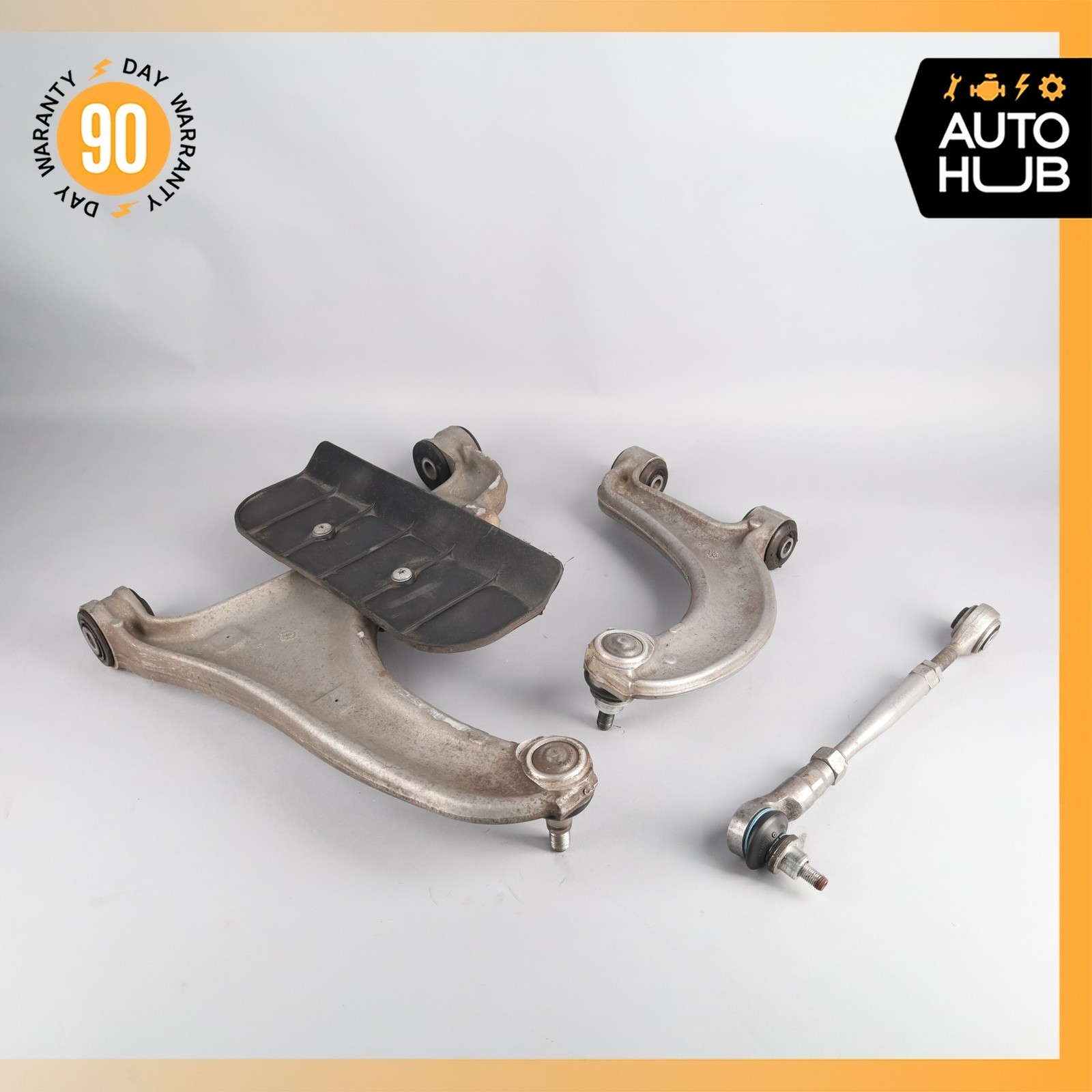 11-19 Maserati GranTurismo S M145 Rear Right Upper & Lower Control Arm Set OEM