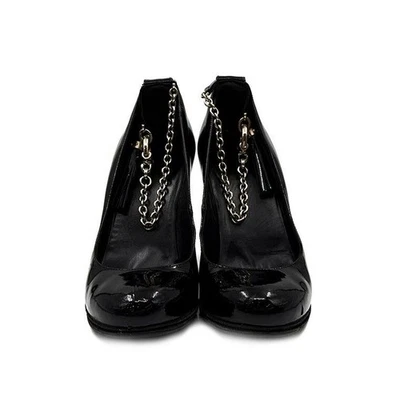 Gucci Patent Leather Tassel Pumps 270220 132673220 [P] - Photo 1/4