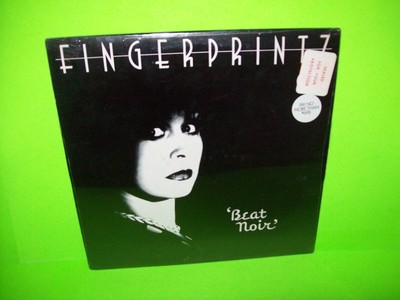 Fingerprintz Beat Noir LP Vinyl Record Album 1981 New Wave Rock Sealed Original