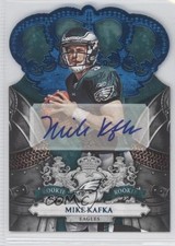 2010 Panini Crown Royale Blue Signatures 7/50 Mike Kafka #231 Auto 0u7