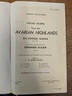 Elgar: From The Bavarian Highlands: Vocal Music Score